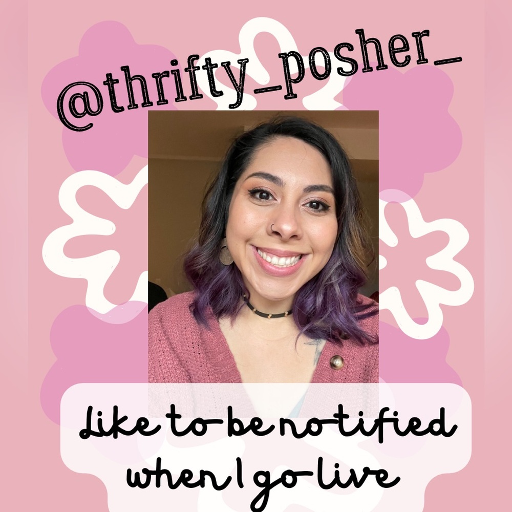 🌸 Like this post to be notified when I am live! 🌸